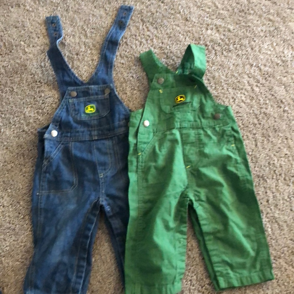 Baby John Deere overalls